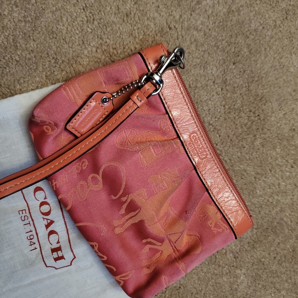 Coach wristlet